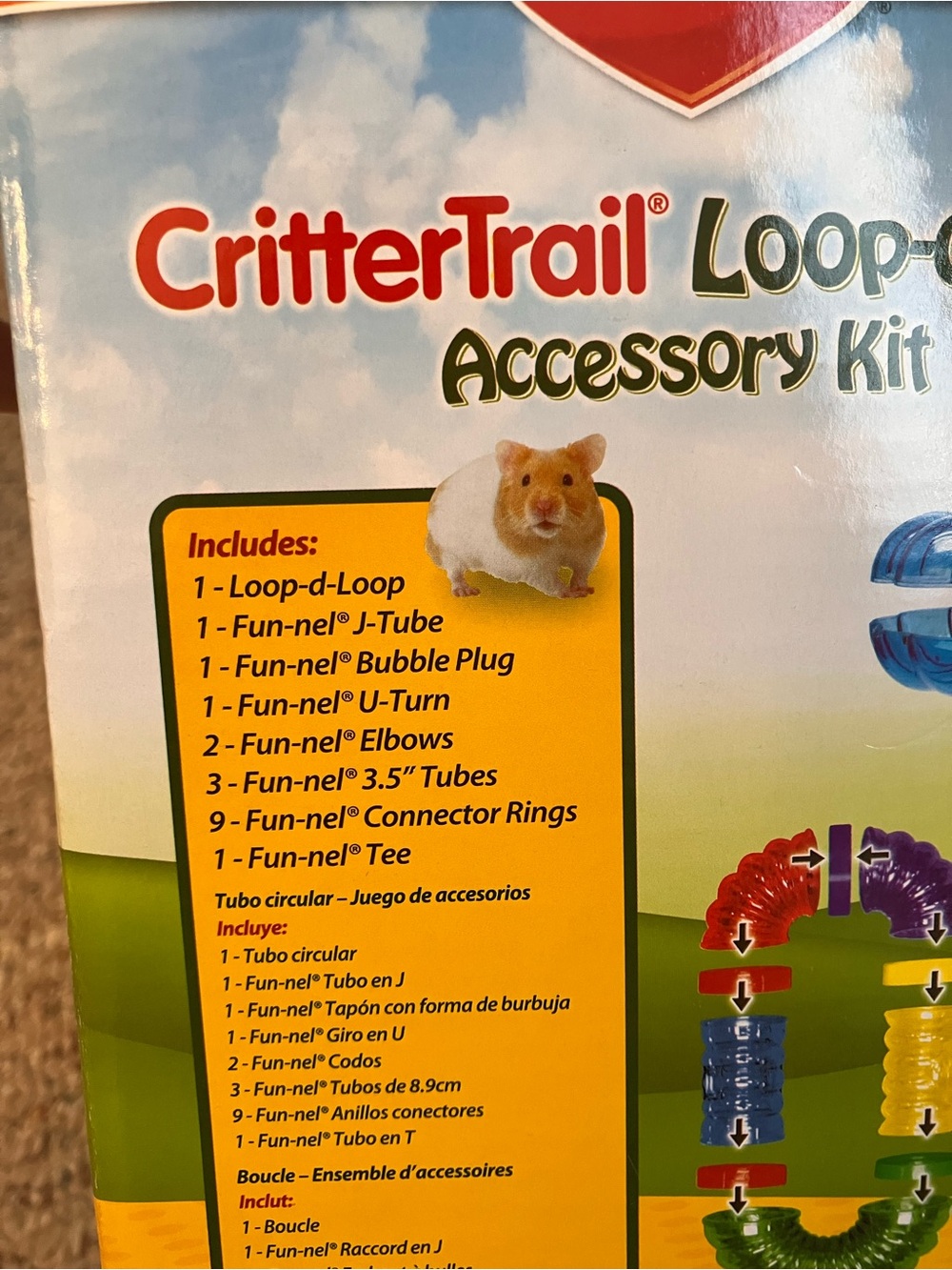 New Kaytee CritterTrail Loop-d-Loop Accessory Kit - Picture 4 of 5